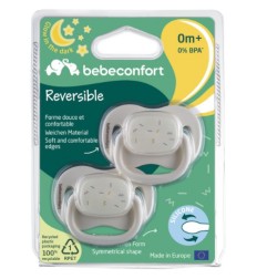 SUCETTE REVERSIBLE SAND SILICONE 0+