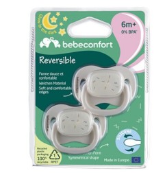 SUCETTE REVERSIBLE SAND SILICONE 6+