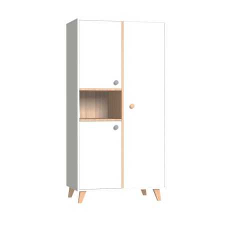 ARMOIRE 2 PORTES (2 PTITES+1GD) + 1 NICHE SENJA