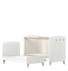 LIT 70X140 TRANSFORMABLE - SOMMIER 3 POSITIONS SENJA