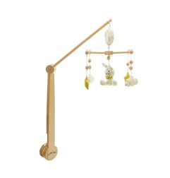 MOBILE MUSICAL LEAFY BUNNY