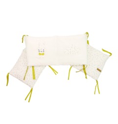 TOUR DE LIT 30X180CM LEAFY BUNNY