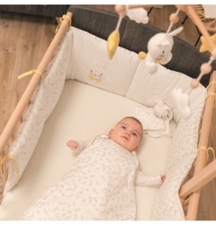 TOUR DE LIT 30X180CM LEAFY BUNNY