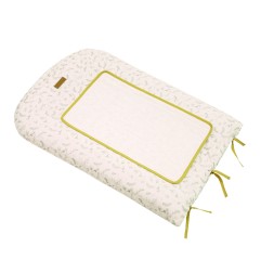 MATELAS A LANGER + HOUSSE LEAFY BUNNY