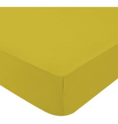 DRAP HOUSSE JERSEY 130G/M 060X120 CURRY