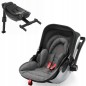 SIEGE AUTO KIDDY EVOLUNA I-SIZE 2 GRIS MELANGE - ROUGE CHAUD