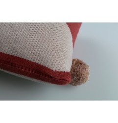 L&J COUSSIN TRICOT 36X36CM BIO