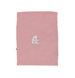 L&J COUVERTURE 75X100CM VELOUDOUX