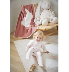 L&J PILI COUVERTURE TRICOT 75X100CM BIO