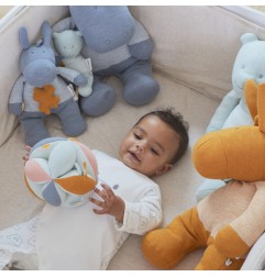 N-P-L MULTICOLORE BALLE DE PREHENSION COTON BIO