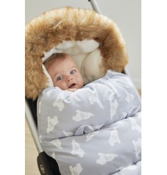 M-M20 GRIS CLAIR CHANCELIERE TOILE ETANCHE