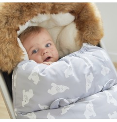 M-M20 GRIS CLAIR CHANCELIERE TOILE ETANCHE