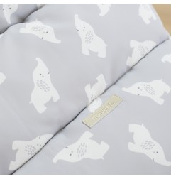 M-M20 GRIS CLAIR CHANCELIERE TOILE ETANCHE