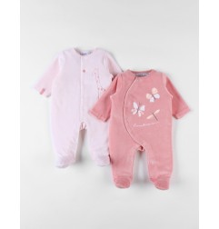 GIRAFE ROSE SET DORS BIEN VEL 2X
