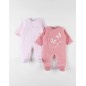 GIRAFE ROSE SET DORS BIEN VEL 2X