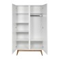ARMOIRE 2 PORTES TRENDY BLANC