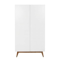 ARMOIRE 2 PORTES TRENDY BLANC