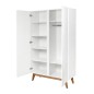ARMOIRE 2 PORTES TRENDY BLANC