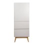 ARMOIRE 1 PORTE TRENDY GRIFFIN GREY