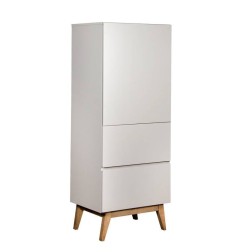 ARMOIRE 1 PORTE TRENDY GRIFFIN GREY