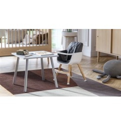 CHAISE HAUTE SCANDY XX GRIS FONCE