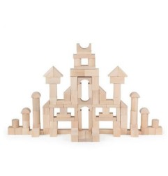 BLOCS EN BOIS 100 PCS