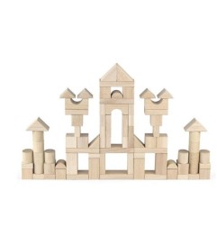 SET DE BLOCS NATUREL 75 PCS