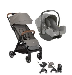 Joie Duo PACT PRO Poussette+ I-Snug 2 PEBBLE