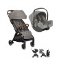 Joie&nbsp;Duo&nbsp;PACT&nbsp;PRO Poussette+&nbsp;I-Snug&nbsp;2 PEBBLE