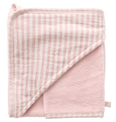 CAPE DE BAIN + GANT RAYE