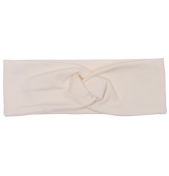 BANDEAU LARGE EFFET TURBAN UNI