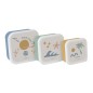 LOT DE 3 BOITES REPAS
