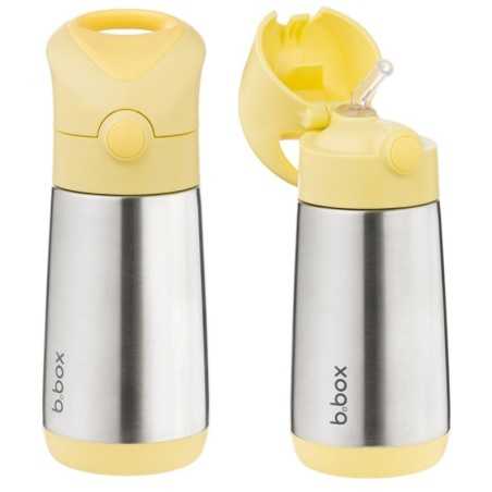 GOURDE INOX ISOTHERME AVEC PAILLE