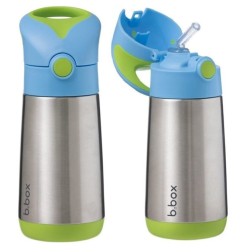 GOURDE INOX ISOTHERME AVEC PAILLE
