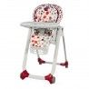 Chaise haute Polly Proges5 Cherry