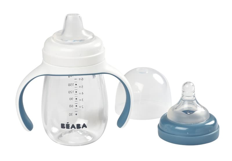 Biberon D Apprentissage 2 en 1, bleu — vue 2 sur 4
