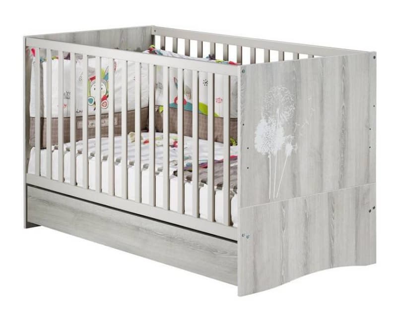 Lit Little Big Bed 140x70 Forest
