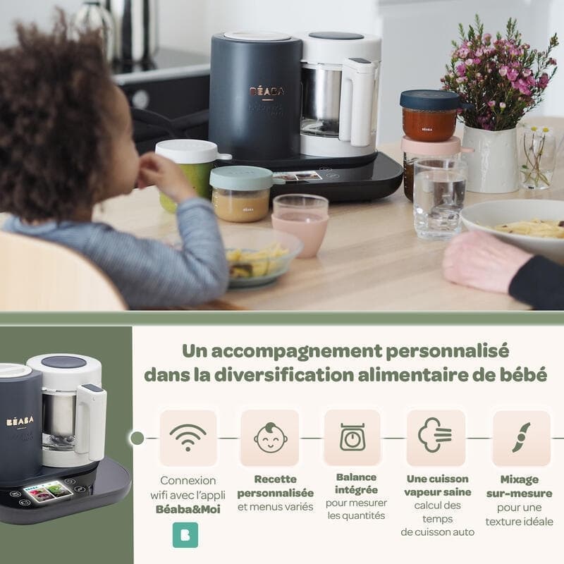 Babycook Smart, gris anthracite beaba — vue 1 sur 5