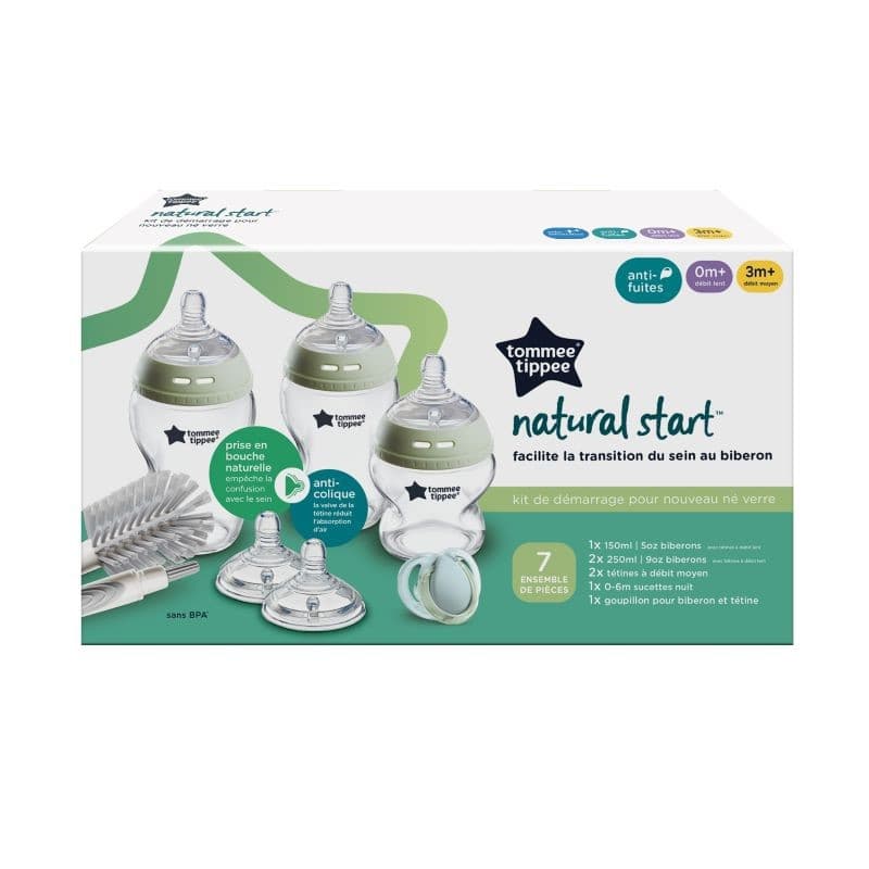 Coffret Naissance Verre Natural Start Mixte